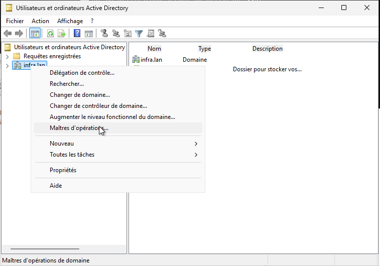 Sélection de Maitres d’opérations